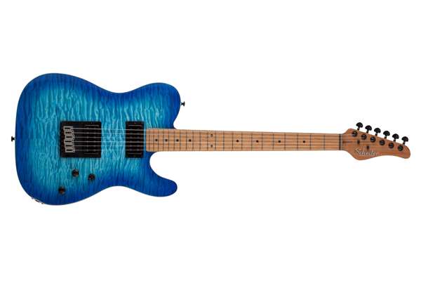 Pt Pro-Maple Trans Blue Burst