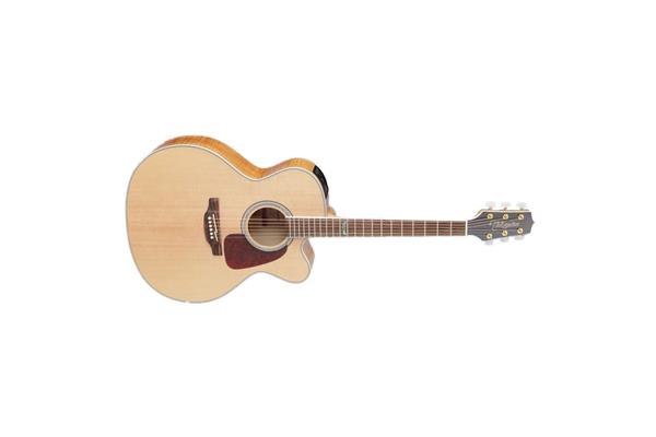 Takamine Jumbo Cutaway Acoustic-Electric Guitar, Natural