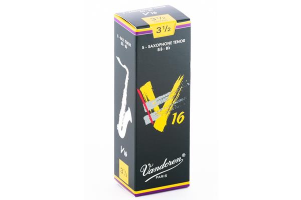 Vandoren 3.5 Strength V16 Tenor Saxophone Reeds