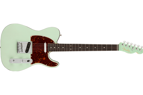 Ultra Luxe Telecaster®, Rosewood Fingerboard, Transparent Surf Green