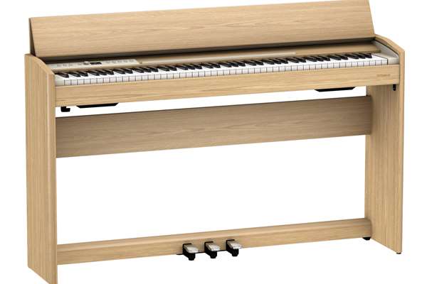 F701 Digital Piano, Light Oak with stand & bench