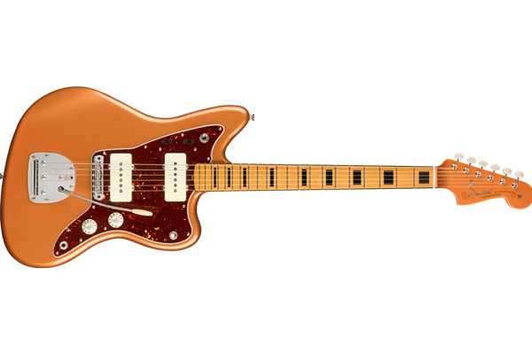 Troy Van Leeuwen Jazzmaster®, Bound Maple Fingerboard, Copper Age