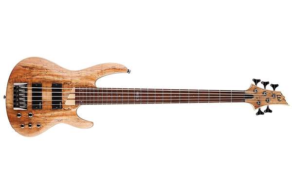 LTD B-205 5-String Electric Bass Natural Satin