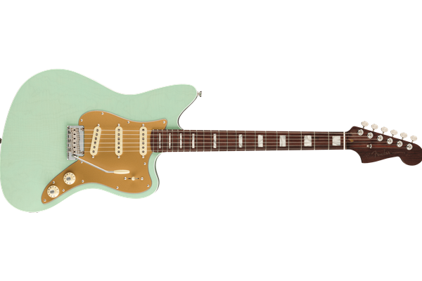 Parallel Universe Volume II Strat® Jazz Deluxe, Rosewood Fingerboard, Transparent Faded Seafoam Gree