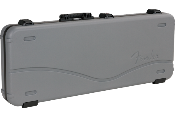 Deluxe Molded Strat/Tele Case, Silver/Blue
