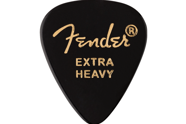 Classic Celluloid, Black, 351 Shape, Extra Heavy, 12 Count