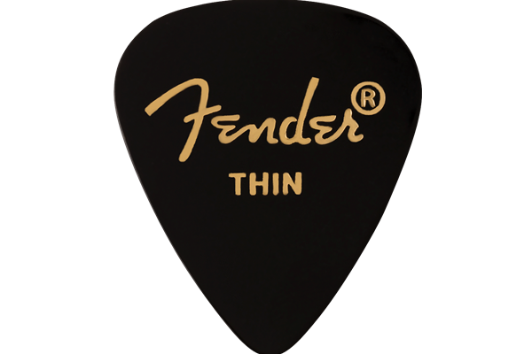 Classic Celluloid, Black, 351 Shape, Thin, 12 Count