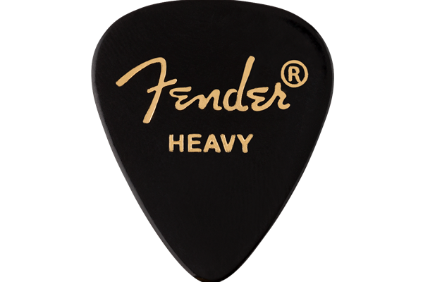 Classic Celluloid, Black, 351 Shape, Heavy, 12 Count