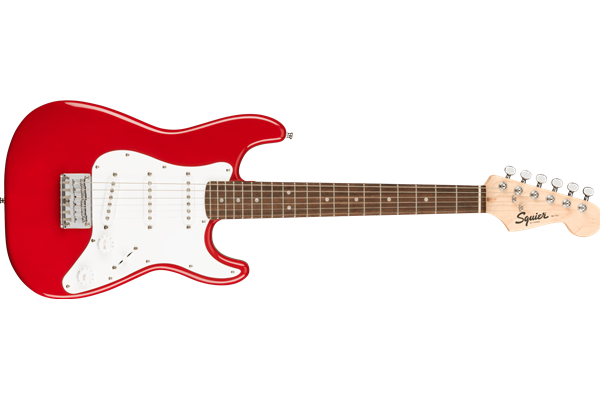 Mini Stratocaster®, Laurel Fingerboard, White Pickguard, Dakota Red