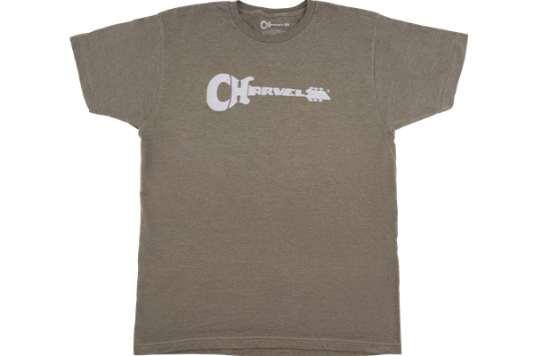 Charvel® Guitar Logo T-Shirt, Heather Green, S