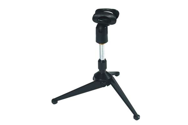 Desktop tripod microphone stand