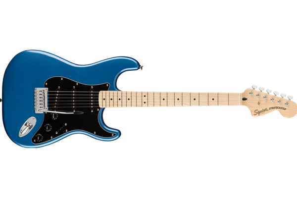 Affinity Series® Stratocaster®, Maple Fingerboard, Black Pickguard, Lake Placid Blue
