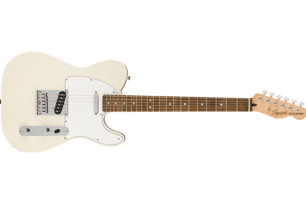Affinity Series® Telecaster®, Laurel Fingerboard, White Pickguard, Olympic White
