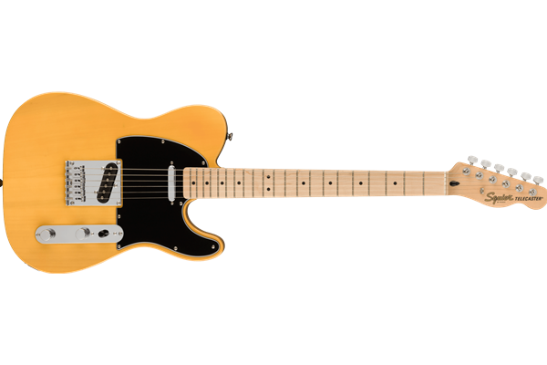 Affinity Series™ Telecaster®, Maple Fingerboard, Black Pickguard, Butterscotch Blonde