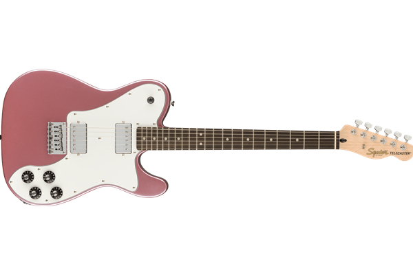 Affinity Series™ Telecaster® Deluxe, Laurel Fingerboard, White Pickguard, Burgundy Mist