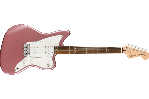 Affinity Series™ Jazzmaster®, Laurel Fingerboard, White Pickguard, Burgundy Mist