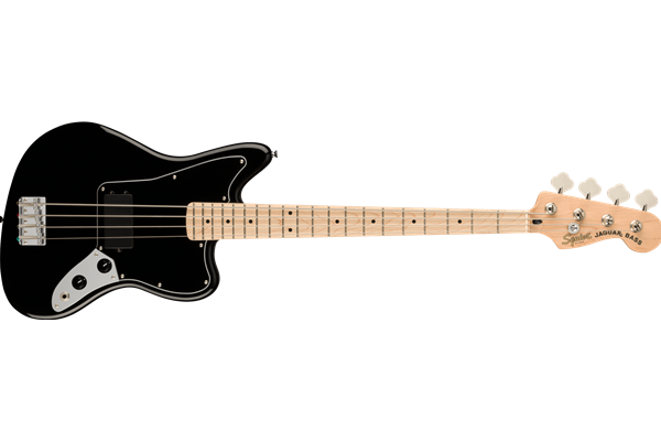 Affinity Series™ Jaguar® Bass H, Maple Fingerboard, Black Pickguard, Black