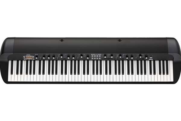 Korg 88-key Stage Vintage Piano with RH3 Hammer Action, Black