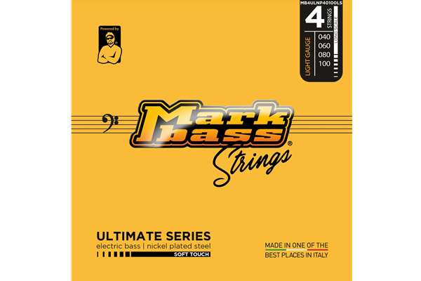 Markbass Long Scale Soft Touch 4 Bass Strings - Nickel Plated Steel, Light Gauge