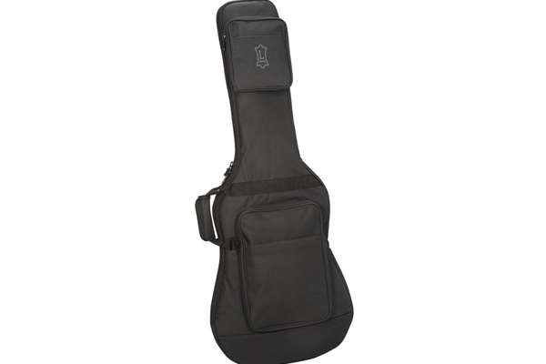 600 denier polyester electric guitar gig bag with 1/2" foam padding, string and bridge protector, tw