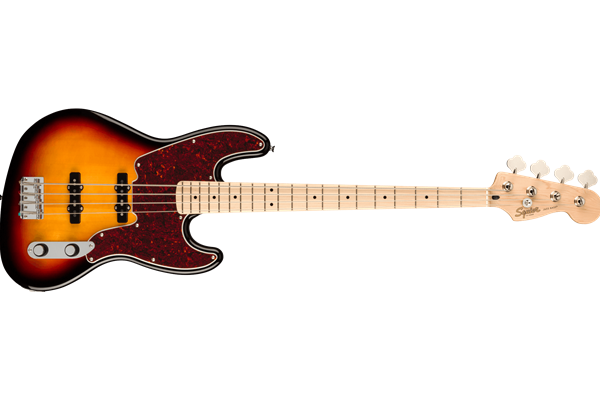 Paranormal Jazz Bass® '54, Maple Fingerboard, Tortoiseshell Pickguard, 3-Color Sunburst