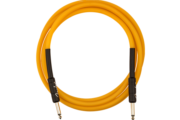 Professional Series Glow in the Dark Cable, Orange, 10'