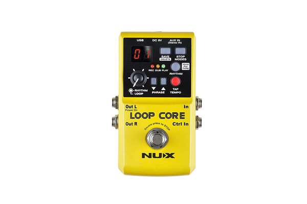 NUX Loop Core Pedal w/ 40 Built-in Drum Patterns