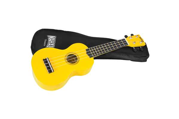 Mahalo Soprano Uke w/ Bag, Yellow