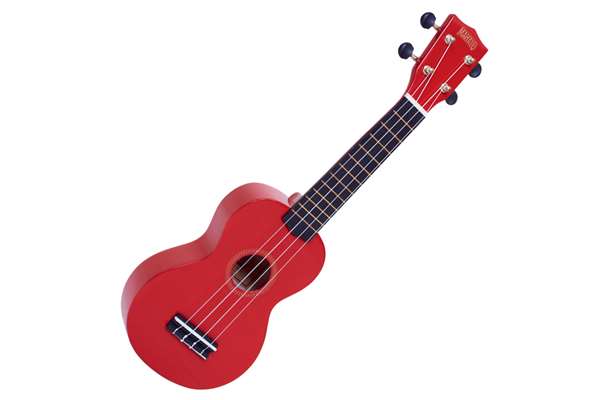 Mahalo Soprano Uke w/ Bag, Red