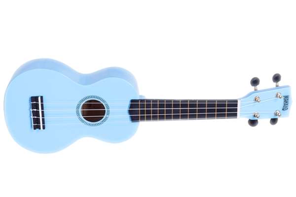 Mahalo Soprano Uke w/ Bag, Light Blue