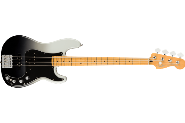 Player Plus Precision Bass®, Maple Fingerboard, Silver Smoke