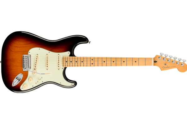 Player Plus Stratocaster®, Maple Fingerboard, 3-Color Sunburst