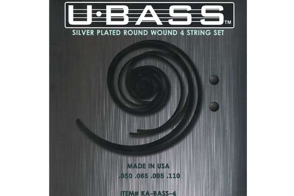 Kala Silver Plated Round Wound U-Bass Strings