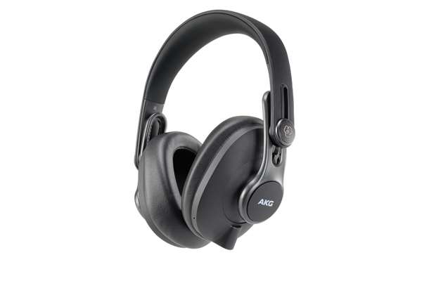 AKG Professional Over-ear, Closed-back, Foldable Studio Headphones With Bluetooth
