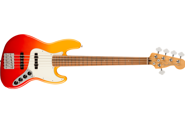 Player Plus Active Jazz Bass® V, Pau Ferro Fingerboard, Tequila Sunrise