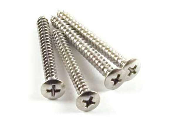 Profile Neck Plate Screw Set Chrome