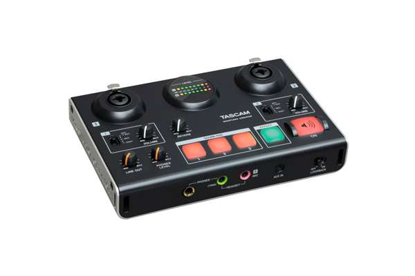 Tascam Creator Podcast Studio USB Audio Interface, Black