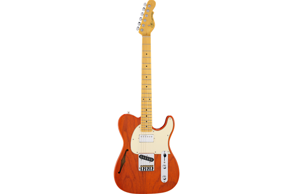 ASAT Classic Bluesboy Semi-hollow, Clear Orange