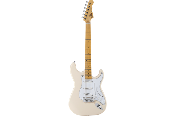 Tribute by G&L Legacy, White Satin Frost, Maple Fretboard