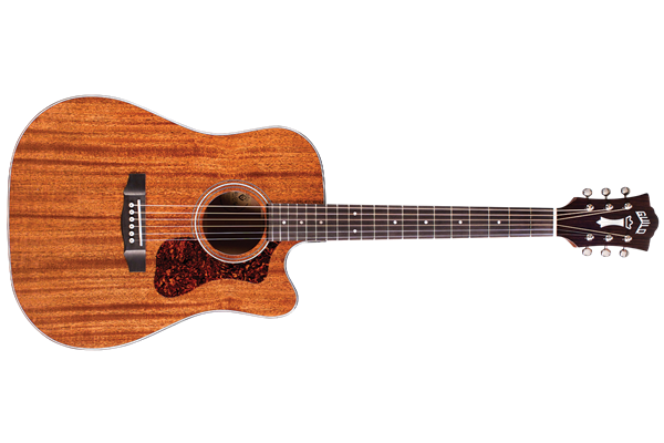 D-120ce Dreadnought Cutaway Mahogany Natural Guitar w/ Fishman Pickups