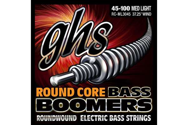 GHS RC-ML3045 Bass Boomers (45-100) Round Core
