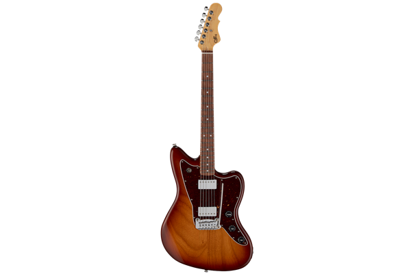 Fullerton Deluxe Doheny HH, Old School Burst, Chechen Fretboard