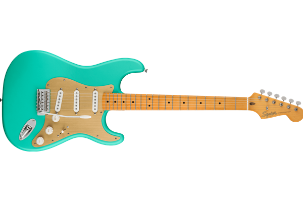 40th Anniversary Stratocaster®, Vintage Edition, Maple Fingerboard, Gold Anodized Pickguard, Satin S