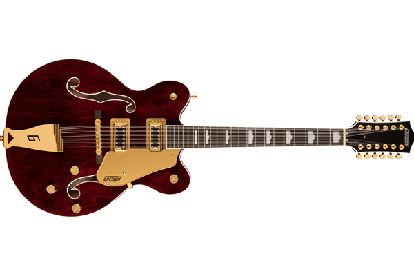G5422G-12 Electromatic® Classic Hollow Body Double-Cut 12-String with Gold Hardware, Laurel Fingerbo