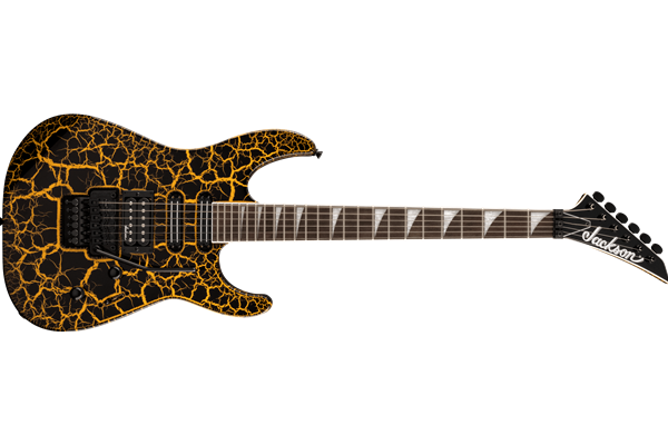 X Series Soloist™ SL3X DX, Laurel Fingerboard, Yellow Crackle