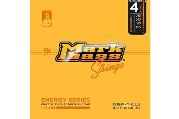 Markbass Stainless Steel Long Scale Bass Strings, Medium