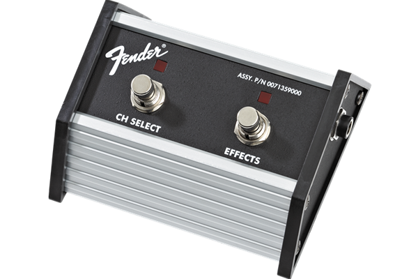 2-Button Footswitch: Channel Select / Effects On/Off with 1/4" Jack