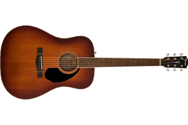 PD-220E Dreadnought, All Mahogany, Ovangkol Fingerboard, Aged Cognac Burst