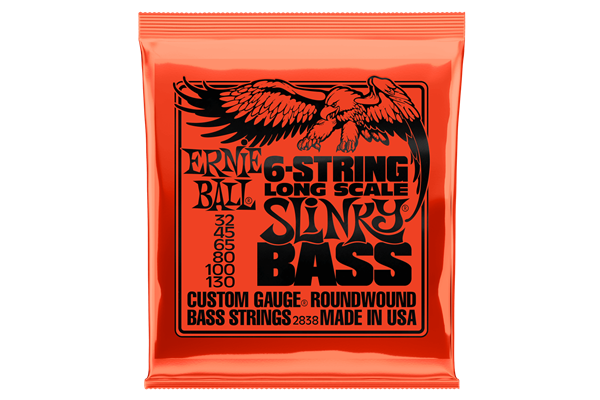 Ernie Ball 6 string bass 32-130 (Long Scale)