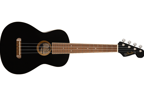 Avalon Tenor Ukulele, Walnut Fingerboard, Black